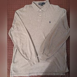 Polo long sleeve shirt Mens L